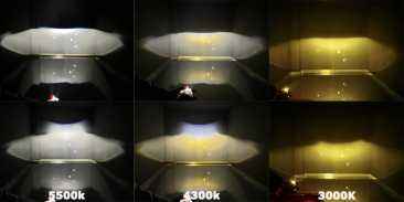 6000K &amp; 4300K &amp; 3000K