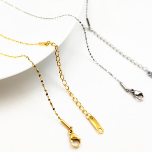 Collana Gimmel <span class=keywords><strong>in</strong></span> Acciaio Inossidabile 316L <span class=keywords><strong>con</strong></span> Catena a Stella <span class=keywords><strong>in</strong></span> <span class=keywords><strong>Oro</strong></span> 18K, Stile Sportivo <span class=keywords><strong>con</strong></span> Raffinata Catena Abbinata - Product Image 4