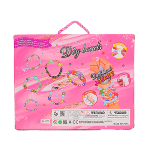 Juguetes Artesanales de Cuentas de Plástico para Tejer, Ecológicos y Hechos a Mano, para Hacer Pulseras y Joyería - Regalo Perfecto para Niños en Edad Preescolar <span class=keywords><strong>XILE</strong></span> - Product Image 2