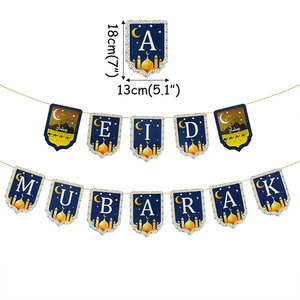 Striscione Eid Mubarak per Festa del Festival Islamico, Decorazioni per <span class=keywords><strong>Feste</strong></span> a Tema Ramadan - Product Image 4
