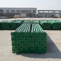 Étai en acier réglable durable et réutilisable, assemblage rapide, coffrage pour dalle en béton préfabriqué, étais en acier réglables