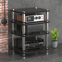 DK-023 Support de cabinet acoustique HIFI antichoc, pied de cabinet d'amplificateur de puissance, support de cabinet KTV Home Cinéma, pied solide