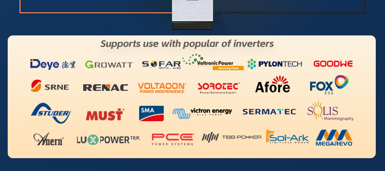 SIPANI 15 kW Lithiumbatterie 48 V 300 Ah 6000 Zyklen Power Wandbatterie Home Solarbatterie