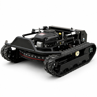 Tondeuse robotisée 900MM de qualité supérieure, télécommandée, mini-tondeuse chenillée sans fil, robot tondeuse, fabriquée en Chine