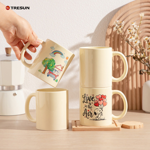 Custom Business <b>Ceramic</b> <b>Cups</b> Cute Porcelain Mugs with Handgrip Stocked Promotional Gift Set for School Occasions <b>Ceramic</b> Mug - Product Image 3
