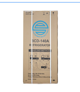 Réfrigérateur à double <span class=keywords><strong>porte</strong></span> 110V 140L Double température Dégivrage automatique Niveau d'efficacité énergétique <span class=keywords><strong>1</strong></span> pour les appareils électriques marins - Product Image 5