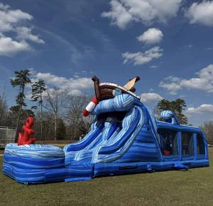 Barco Pirata, Obstáculo Inflable Comercial de PVC, Obstáculo Inflable Comercial para Fiestas Infantiles de <span class=keywords><strong>Alquiler</strong></span> - Product Image 6