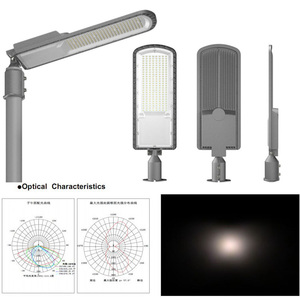 LED 가로등 옥외 상업용 공공 조명 AC 전원 50W 100W 150W <span class=keywords><strong>200W</strong></span> 상업용 가로등 제조사 - Product Image 3