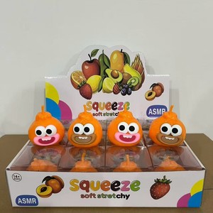 Nouveauté 2026 : Boîte Mystère de Jouets Squishy en TPR de Haute Qualité, Mignons et Moelleux (Thème Fromage & Fruits), Jouets Anti-Stress - Product Image 4