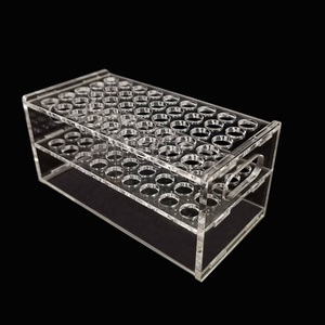 Étagère de <span class=keywords><strong>tube</strong></span> à essai en acrylique à une rangée - Product Image 6