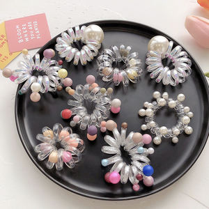 Élastique avec perles colorées pour filles, nouvelle collection <span class=keywords><strong>de</strong></span> bandes <span class=keywords><strong>de</strong></span> <span class=keywords><strong>cheveux</strong></span> pour femmes, <span class=keywords><strong>fil</strong></span> <span class=keywords><strong>de</strong></span> breloque, <span class=keywords><strong>fil</strong></span> <span class=keywords><strong>de</strong></span> téléphone, bobine, cordon <span class=keywords><strong>de</strong></span> <span class=keywords><strong>cheveux</strong></span>, - Product Image 5