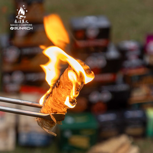 Encendedores de Lana de Madera Baratos, Precio de Fábrica, Rollo Natural Impermeable para Barbacoa y Camping, Venta al por Mayor OEM China - Product Image 3