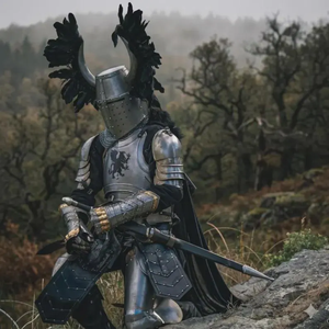 Armure Complète en Acier du Chevalier Templier du XVe Siècle, Portables, pour Reconstitutions Historiques, Cosplay et Répliques Traditionnelles - Product Image 1