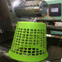 Cubo de Basura de Plástico para el Hogar, Fabricado con Molde de Inyección, Económico