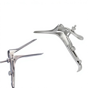 Spéculum vaginal Cusco en acier inoxydable, instrument chirurgical gynécologique manuel, certifié CE, classe I, certifié ISO13485, 1 an - Product Image 1