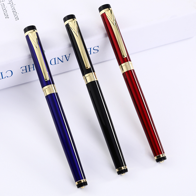 High-grade Gel Pen Business Advertising Gift Water Pen Metal Signature Pen With Logo