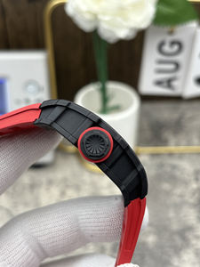 Reloj Mecánico de Lujo para Hombre RM 35-02, Caja de Fibra de Carbono, Movimiento Tourbillon, Cristal de Zafiro, Correa de Caucho, Reloj de Negocios. - Product Image 3