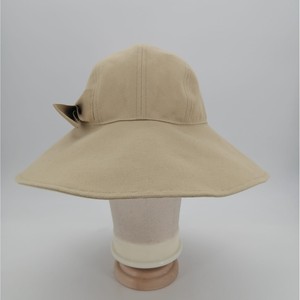 Cappello Cloche in Tela Beige M, Elegante Stile Casual Etnico - Product Image 3