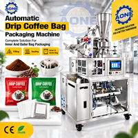 Solution d'emballage avancée pour les marques de café en portions individuelles avec système d'emballage automatique en sachet intérieur et extérieur