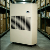 Deshumidificador Industrial de Gabinete 960L/D, Secador de Aire Comercial de Pie con Sistema de Control de Humedad y Panel Digital
