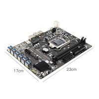 Placas base B250C 12, placa base B250C CPU RAM PC Gamer 12 USB3.0 PCIE 16X, tarjeta gráfica de escritorio