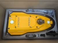 Écholocalisateur USV portable économique à double positionnement GNSS RTK avec sonde à faisceau unique