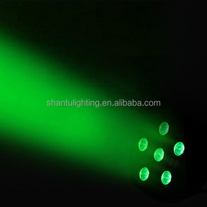 Baosun ánh sáng sân khấu 6pcs <span class=keywords><strong>LED</strong></span> uplight mệnh ánh sáng cho DJ Disco - Product Image 6