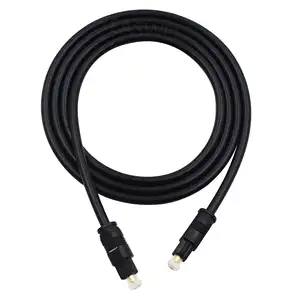 Neues TV Digital Gold Connector Glasfaser-Toslink-Audio kabel