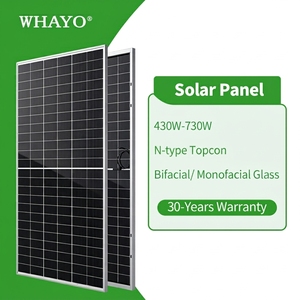 Système d'énergie solaire hybride résidentiel à haute efficacité Whayo avec batterie LiFePO4 pour réduire les factures mensuelles d'électricité - Product Image 2