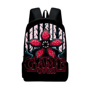 3D Cross-border New Strange Story Season 5 untuk Ransel Pelajar Berlapis Ganda dari Bahan Polyester Tahan Aus - Product Image 6