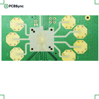 PCBSync Rogers RT/duroid 6202 0.6mm 1/2oz Immersion Gold 4-Layer Low-Loss Microwave PCB