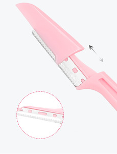 3pcs/kit Myonly lame à sourcils sûre avec support rasoir à sourcils outils de maquillage rasoir à sourcils outil d'épilation du visage - Product Image 5