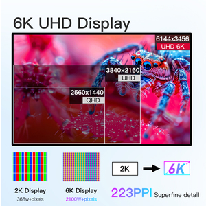 Kuycon g32p 32 inch 6K Màn hình máy tính cực kỳ cao ppi LCD Màn hình hiển thị màn hình cho chuyên nghiệp cấp nội dung sáng tạo - Product Image 3