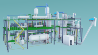 Ligne de production complète d'huile de soja, de tournesol et d'arachide, équipement automatique de fabrication d'huile comestible, usine de transformation