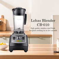 Lohas Commerciële Blender Huishoudelijk Gebruik 1500W 10 Snelheidsstanden Multifunctionele Motor voor Continu Gebruik Hoge Output voor Fast Food