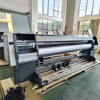 Impresora de Inyección de Tinta Eco-Solvente Imprimible de 1.3m de Ancho CMYK y Cortadora con Cabezal de Impresión DX5 XP600 DX7 Ricoh para Impresión de Tubos