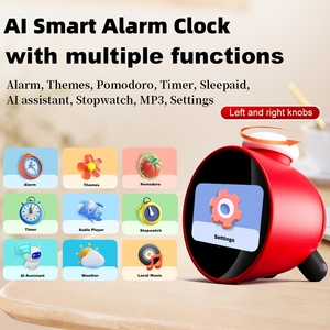 Temporizador inteligente AI, asistente de diálogo de voz, reloj despertador, herramienta de gestión de tiempo, máquina de ruido blanco para niños, regalo de cumpleaños y Navidad - Product Image 3