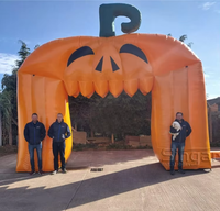 Arche gonflable géante de 5 m en Oxford/PVC pour événements de festival d'Halloween, décoration extérieure, certifiée CE, marque SINGAR