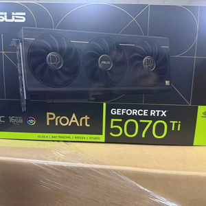 Tarjeta Gráfica ProArt Carbon Gaming Edition GeForce RTX 5070 Ti 16GB GDDR6X de Tercera Generación con Núcleos RT, PCI <span class=keywords><strong>Express</strong></span> <span class=keywords><strong>4.0</strong></span> para Computadoras de Escritorio, Usada - Product Image 1