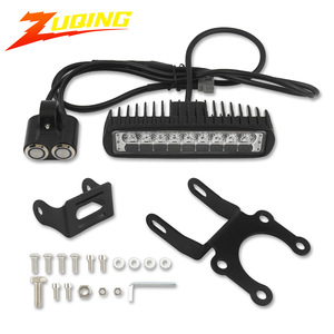 Barra de luces LED todoterreno ZUQING, 18 luces LED, 35W, 12V, doble fila, con soporte de montaje para motocicleta y bicicleta - Product Image 2