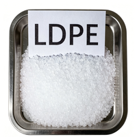 Granulés de plastique LDPE vierge de qualité alimentaire YFY pour le moulage par injection, avec haute fluidité et résistance au vieillissement