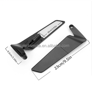 Petit rétroviseur de moto <span class=keywords><strong>CBR1000R</strong></span> CBR600RR CBR 250R 300R 400RR Rétroviseur latéral rotatif modifié - Product Image 2