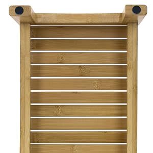 Marchepied en bambou durable pour enfants tout-petits Repose-pieds en <span class=keywords><strong>bois</strong></span> de bambou Tabouret d'entraînement au pot antidérapant Design écologique multifonction - Product Image 6