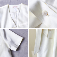 Robe midi élégante à col en V, manches courtes, boutonnée sur le devant, avec ceinture à nouer, pour le bureau, OEM