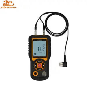 AELAB Kỹ Thuật Số Siêu Âm Đo Độ Dày Meter Thông Minh Siêu Âm Đo Độ Dày Với Đầu Dò Pin Đóng Gói