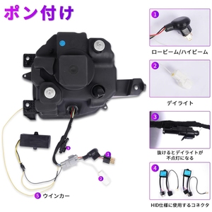 ไฟหน้า LED แบบ Hi/<span class=keywords><strong>Lo</strong></span> Beam สำหรับ Suzuki Jimny JB64 JB74 12V อุปกรณ์เสริมสำหรับรุ่นที่ 4 ปี 2018-2024 สภาพใหม่ - Product Image 3