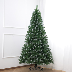 Christmas Snow-Flocked Christmas <b>Tree</b> Hotel and Mall Decorative Setup, Snowfall Effect, Living Room and Bedroom - Product Image 1