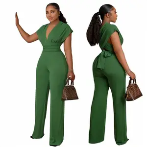 Wholesale ladies elegant fashion formal jumpsuit Trendy One-Piece Suits,  Rompers –