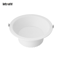 Plafonnier LED encastré dimmable 15W 25W 35W anti-éblouissement en aluminium Dali