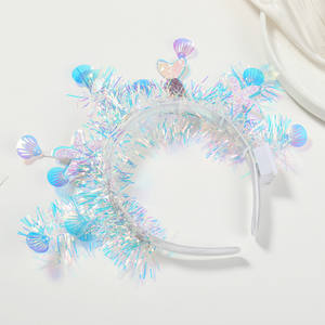 DAMAIライトアップヘッドバンドカラフルマーメイドヘッドバンド売れ筋パーティーコスチューム小道具工場直販デコレーション - Product Image 4